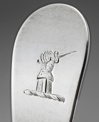 Hester Bateman Georgian Silver Table Spoons (Set of 6)